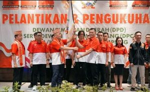 Ketum DPP PWRI, Resmi Melantik Pengurus DPD PWRI Provinsi Lampung Periode 2024- 2027