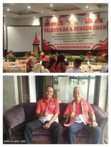 Inpiratif Ketum PWRI, Untuk Dedikasi Kinerja Seorang Wartawan Pada Momen Pengukuhan DPD dan DPC se-Lampung