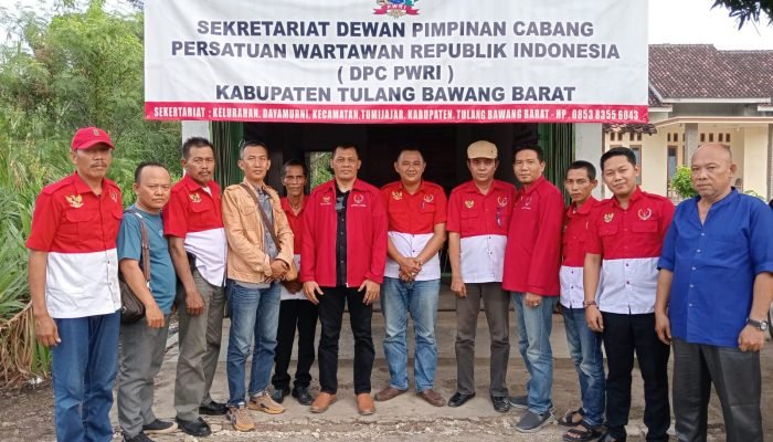 Pengurus DPD PWRI Lampung, Lakukan Kunker Ke DPC PWRI Kabupaten Tubaba